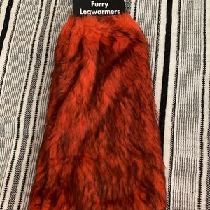 Furry Leg Warmers for Halloween Costume